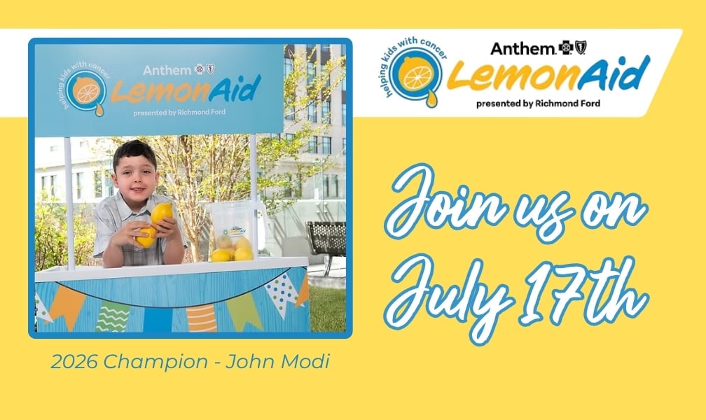 Anthem Lemonaid - Event Page header, featuring 2026 Champion John