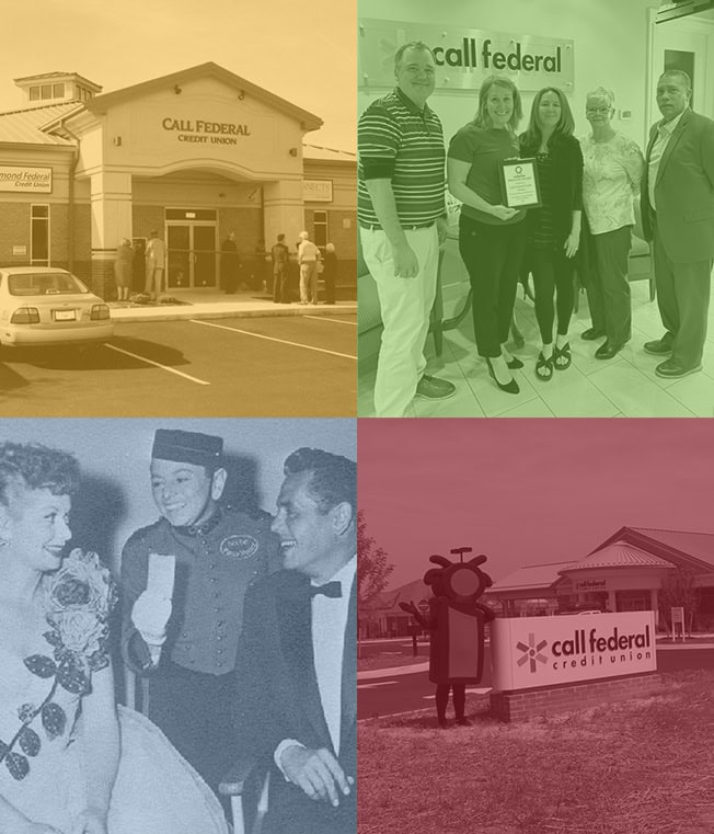 a collage from CFCU's past