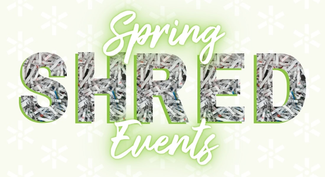 Spring Shred Events are Here